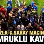 Tuzla-G.Saray maçında yumruklu kavga!