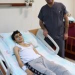 Kalbini mermi parçalayan çocuk hayata tutundu