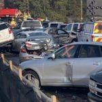 ABD'de zincirleme kaza! 69 araç birbirine girdi