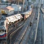 Ankara'da Doğu Ekspresi treni raydan çıktı