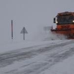 Ardahan'da ulaşıma kar, tipi ve sis engeli
