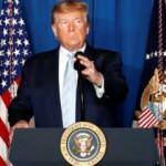 Süleymani öldürüldü... Trump ilk kez canlı yayında!