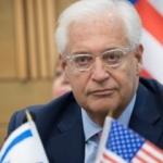 ABD'nin İsrail Büyükelçisi: Kudüs ve Golan'dan sonra sıra Batı Şeria'da
