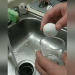 Haşlanmış yumurtayı öyle bir teknikle soydu ki..