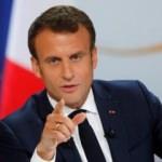 Macron'dan 'referandum düzenleyebiliriz' açıklaması