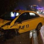 Sarıyer'de zincirleme kaza: 4 yaralı