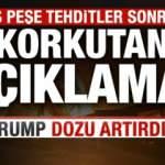 ABD Başkanı Trump'tan korkutan İran açıklaması! 