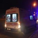 40 metre sürüklendikleri kazayı ufak sıyrıklarla atlattılar