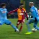 G.Saray'ı &ccedil;ıldırtan penaltı pozisyonu!