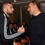 Abdullah Avcı, futbolcularla vedalaştı
