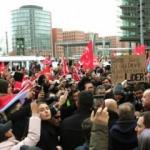 Berlin'de Başkan Erdoğan'a yoğun sevgi gösterisi