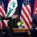 Irak Cumhurbaşkanı tehditlere rağmen Trump ile görüştü!