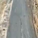 Elazığ depremi sonrasındaki yarıklar böyle görüntülendi