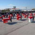 Çığ şehitlerine veda