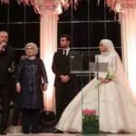 Cumhurbaşkanı Erdoğan, nikah şahidi oldu