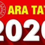 Nisan 2. ara tatil ne zaman: 2020 İkinci dönem ara tatil kaç gün sürecek?