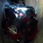 Üzerine çığ düşen minibüsten 5 kişi böyle kurtarıldı