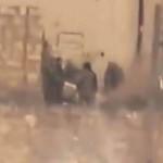 Esed askerlerinin havaya uçurulduğu anlar!