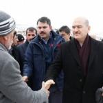 Bakanlar Malatya'da deprem bölgesinde