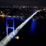 İstanbul'un simgeleri epilepsi için mor renge büründü
