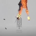 Suriye'de rejime ait helikopter düşürüldü! Vurulma anı saniye saniye kaydedildi