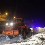 Trabzon'da çığ meydana geldi