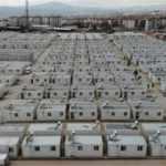 Deprem b&ouml;lgesinde konteyner kente yerleşim başladı