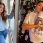 Gamze Er&ccedil;el, bebeği Aylin Mavi'nin y&uuml;z&uuml;n&uuml; ilk kez g&ouml;sterdi! 