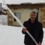 Muş'ta şaşırtan görüntü! İnsan boyunu geçti