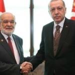 Karamollaoğlu, Cumhurbaşkanı Erdoğan ile görüştü