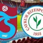  Süper Lig Trabzonspor Çaykur Rizespor maçı saat kaçta? muhtemel 11'ler belli oldu