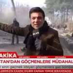 Ülke Tv Yunanistan polisinin biber gazına maruz kaldı