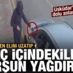 Üsküdar'da korkunç görüntü! Silahla dehşet saçtı