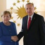 Başkan Erdoğan'la Merkel arasında kritik görüşme