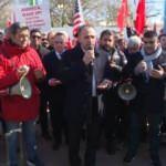 Beyaz Saray önünde Türkiye'ye destek gösterisi