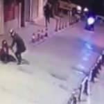 Fatih'te kuyumcu kuryesine gasp girişimi; kocasını gaspçılardan böyle kurtardı