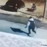 Genç kızı takip edip asansörde taciz etti sonra böyle kaçtı