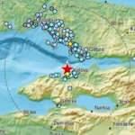 Marmara'da korkutan deprem! İstanbul'da da hissedildi! EMSC şok haritasını yayınladı