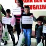 Mardinli yetimlere uzanan yardım meleği