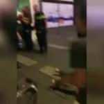 Hollanda polisinden genç kadına feci dayak!