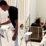 Cristiano Ronaldo'dan hijyen dersi