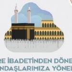 Diyanet, umreden dönenlere koronavirüse karşı broşür dağıttı