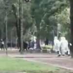 Polis karantinaya uymayanları kovaladı