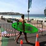 Yasağa rağmen akın edilen plaj polis tarafından kapatıldı