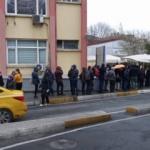 Bakırköy'de hastanede test kuyruğu