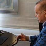 Erdoğan, yeni bakanla video konferans yöntemiyle görüştü