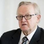Finlandiya Eski Cumhurbaşkanı Ahtisaari, koronavirüse yakalandı