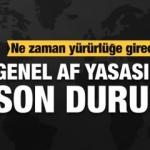 Genel af ne zaman yürürlüğe girdi mi ? Ceza indirimi Meclise sunuldu!
