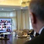 Cumhurbaşkanlığı Kabinesi ilk kez video konferans ile toplandı	