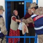 Jandarma, anonslarla 'evde kalın' çağrısı yapıyor